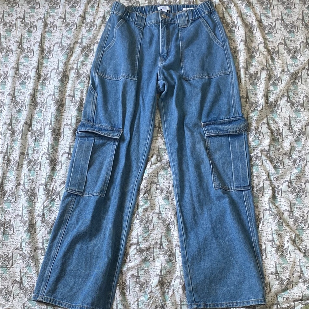 Forever 21 Blue Relaxed Jeans Classic Denim